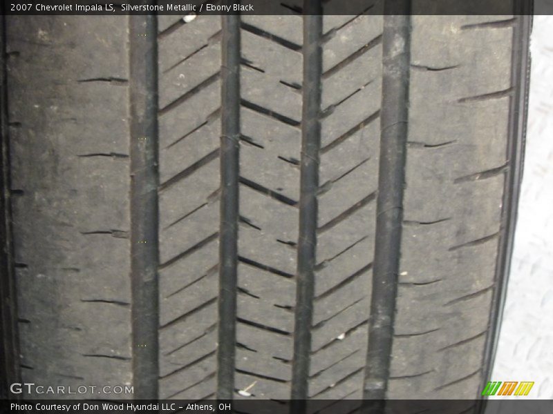 Silverstone Metallic / Ebony Black 2007 Chevrolet Impala LS