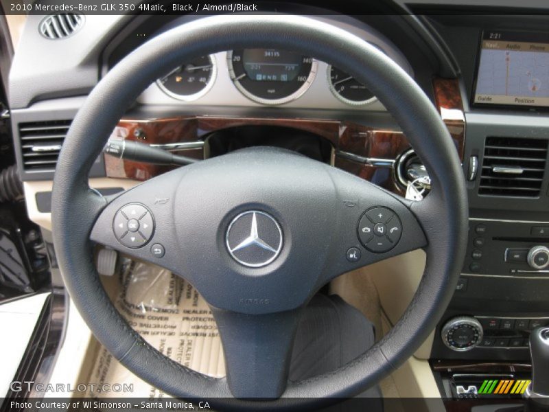 Black / Almond/Black 2010 Mercedes-Benz GLK 350 4Matic