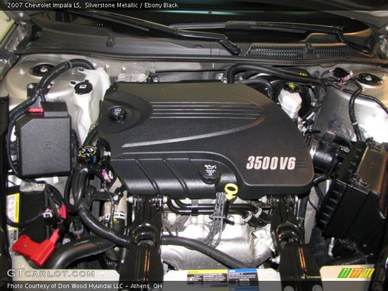 Silverstone Metallic / Ebony Black 2007 Chevrolet Impala LS