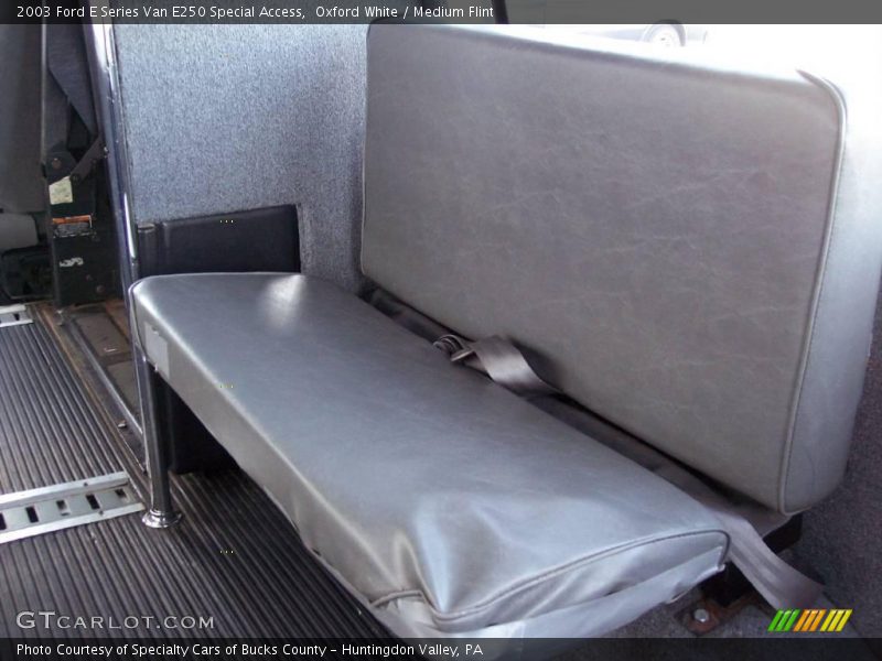 Oxford White / Medium Flint 2003 Ford E Series Van E250 Special Access