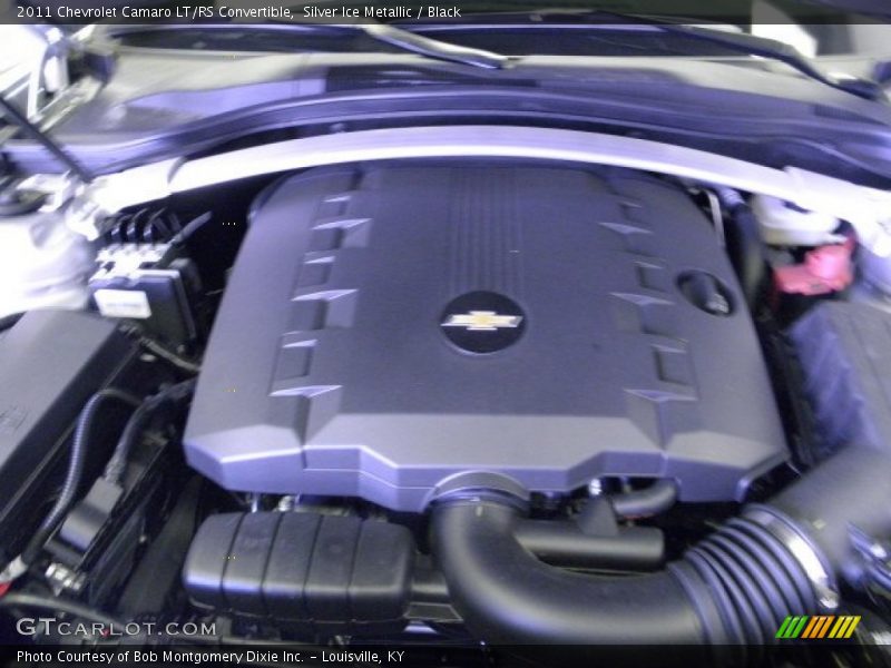 Silver Ice Metallic / Black 2011 Chevrolet Camaro LT/RS Convertible