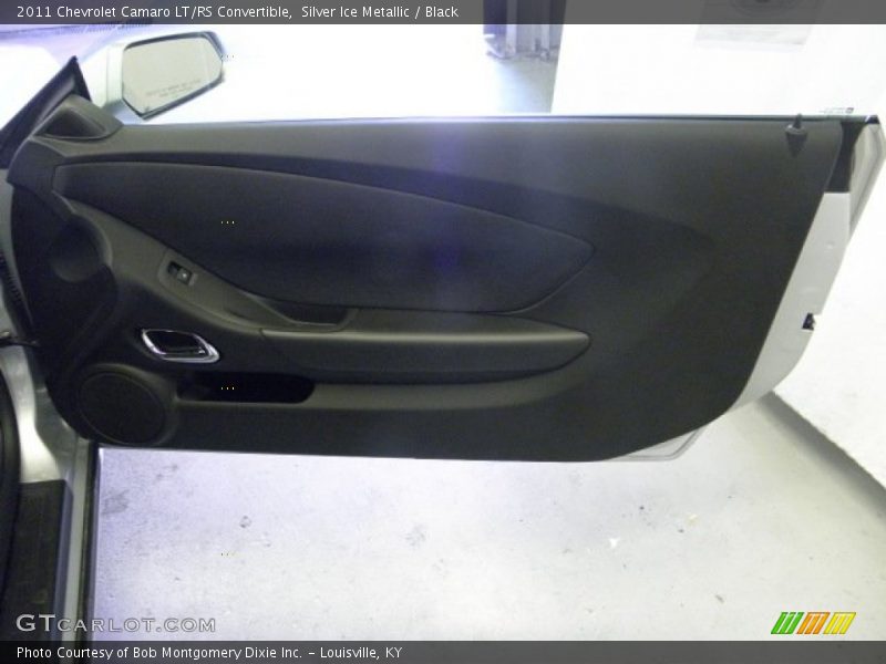 Silver Ice Metallic / Black 2011 Chevrolet Camaro LT/RS Convertible