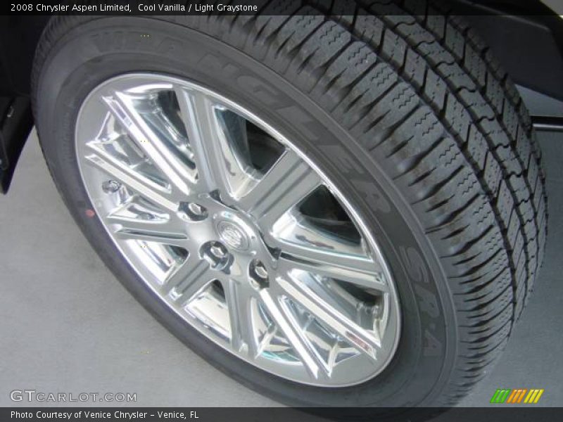 Cool Vanilla / Light Graystone 2008 Chrysler Aspen Limited