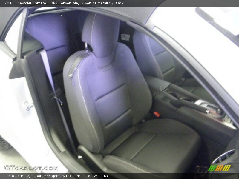 Silver Ice Metallic / Black 2011 Chevrolet Camaro LT/RS Convertible