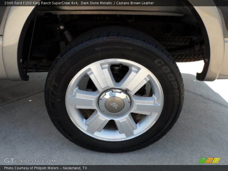 Dark Stone Metallic / Castano Brown Leather 2006 Ford F150 King Ranch SuperCrew 4x4