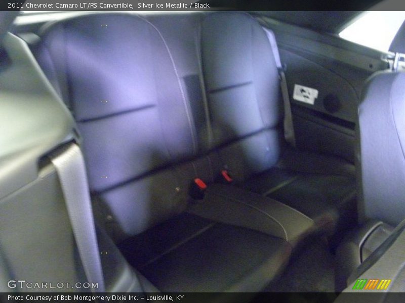 Silver Ice Metallic / Black 2011 Chevrolet Camaro LT/RS Convertible