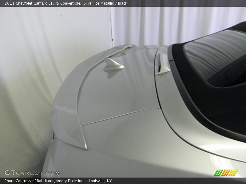 Silver Ice Metallic / Black 2011 Chevrolet Camaro LT/RS Convertible