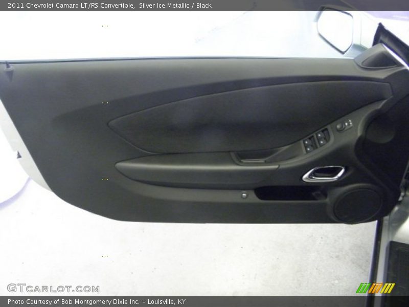 Silver Ice Metallic / Black 2011 Chevrolet Camaro LT/RS Convertible
