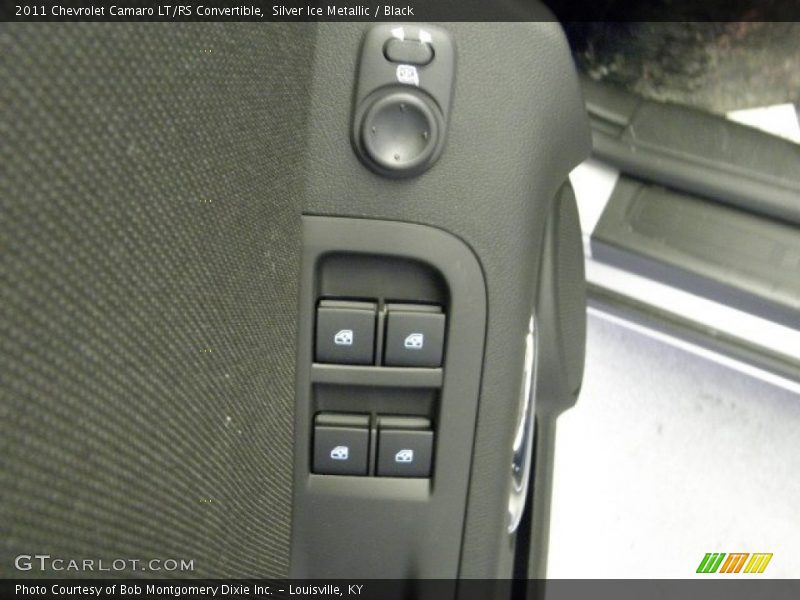 Silver Ice Metallic / Black 2011 Chevrolet Camaro LT/RS Convertible