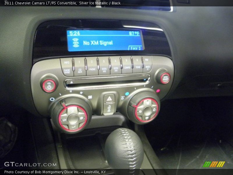Silver Ice Metallic / Black 2011 Chevrolet Camaro LT/RS Convertible