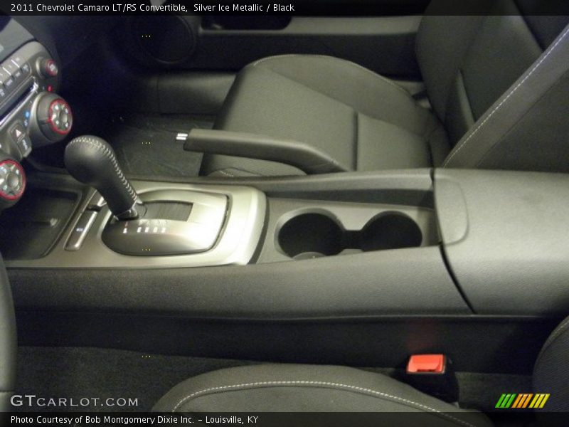 Silver Ice Metallic / Black 2011 Chevrolet Camaro LT/RS Convertible