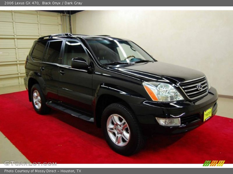 Black Onyx / Dark Gray 2006 Lexus GX 470