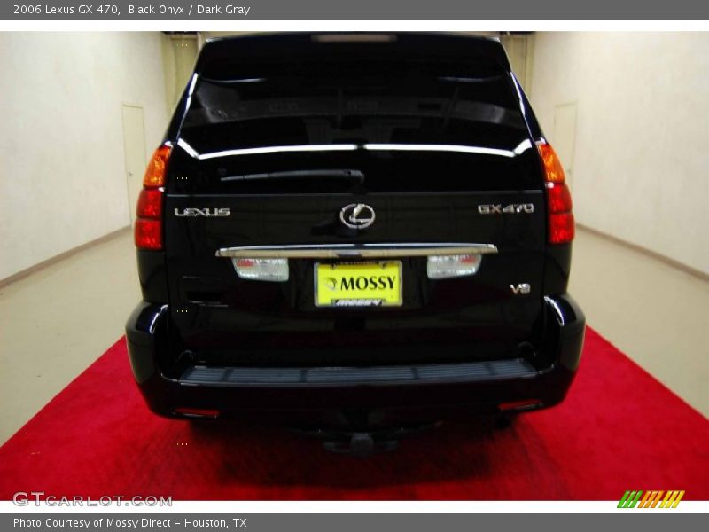 Black Onyx / Dark Gray 2006 Lexus GX 470