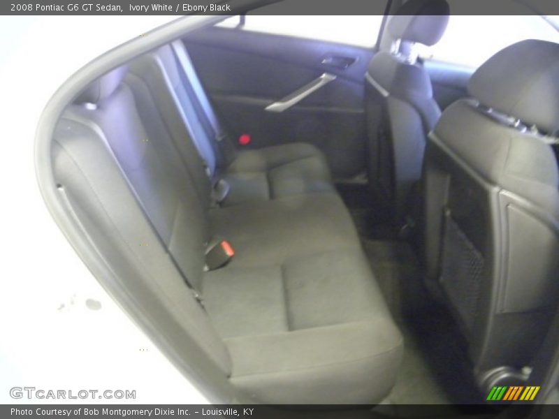 Ivory White / Ebony Black 2008 Pontiac G6 GT Sedan