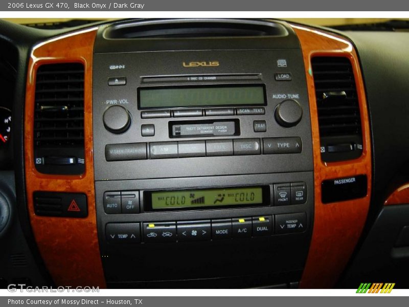 Black Onyx / Dark Gray 2006 Lexus GX 470