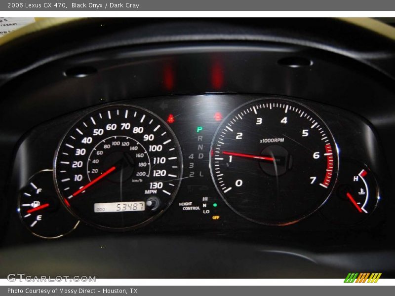 Black Onyx / Dark Gray 2006 Lexus GX 470