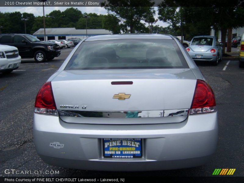 Silver Ice Metallic / Ebony 2010 Chevrolet Impala LT