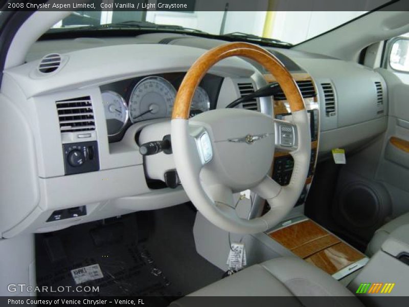 Cool Vanilla / Light Graystone 2008 Chrysler Aspen Limited