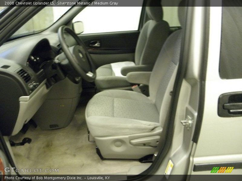 Silverstone Metallic / Medium Gray 2008 Chevrolet Uplander LS