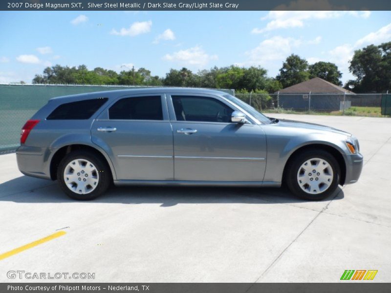 Silver Steel Metallic / Dark Slate Gray/Light Slate Gray 2007 Dodge Magnum SXT