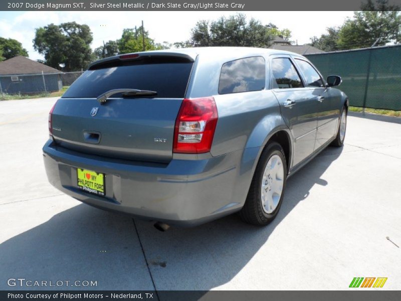 Silver Steel Metallic / Dark Slate Gray/Light Slate Gray 2007 Dodge Magnum SXT
