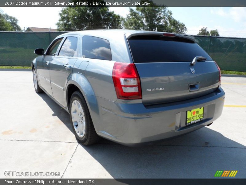 Silver Steel Metallic / Dark Slate Gray/Light Slate Gray 2007 Dodge Magnum SXT