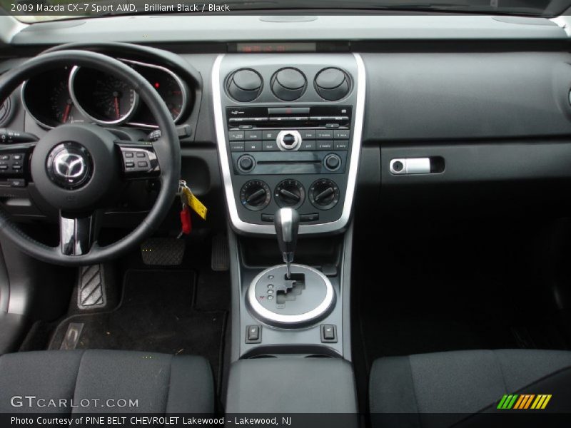 Brilliant Black / Black 2009 Mazda CX-7 Sport AWD