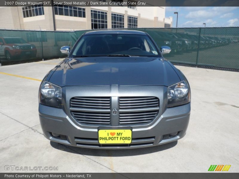 Silver Steel Metallic / Dark Slate Gray/Light Slate Gray 2007 Dodge Magnum SXT