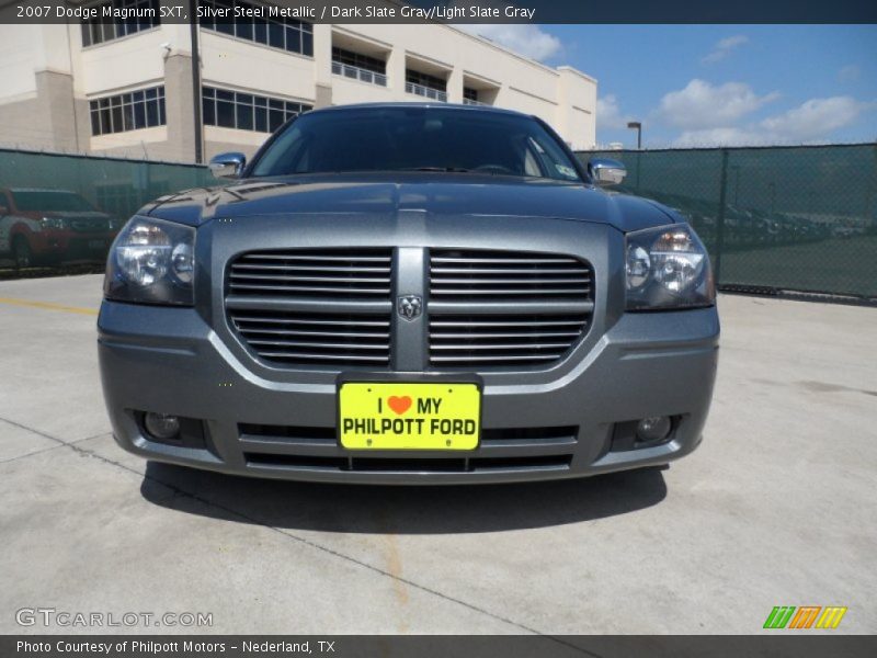 Silver Steel Metallic / Dark Slate Gray/Light Slate Gray 2007 Dodge Magnum SXT