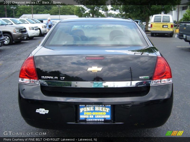 Black / Ebony 2010 Chevrolet Impala LT