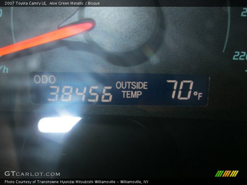 Aloe Green Metallic / Bisque 2007 Toyota Camry LE