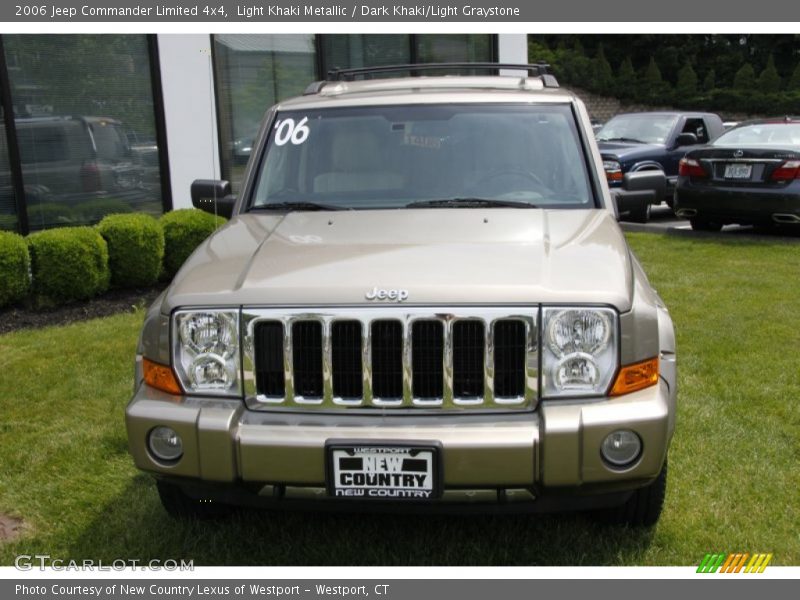 Light Khaki Metallic / Dark Khaki/Light Graystone 2006 Jeep Commander Limited 4x4