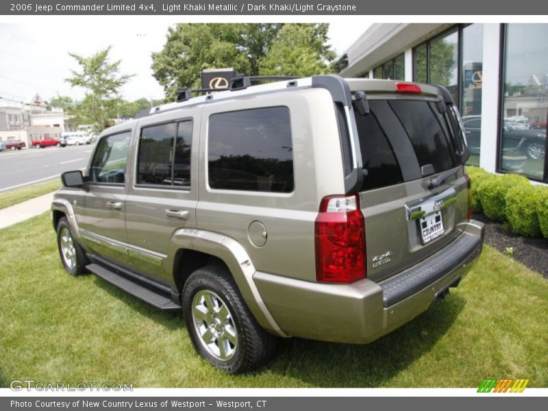 Light Khaki Metallic / Dark Khaki/Light Graystone 2006 Jeep Commander Limited 4x4