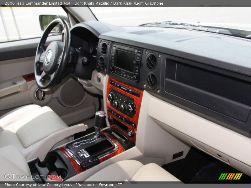 Light Khaki Metallic / Dark Khaki/Light Graystone 2006 Jeep Commander Limited 4x4