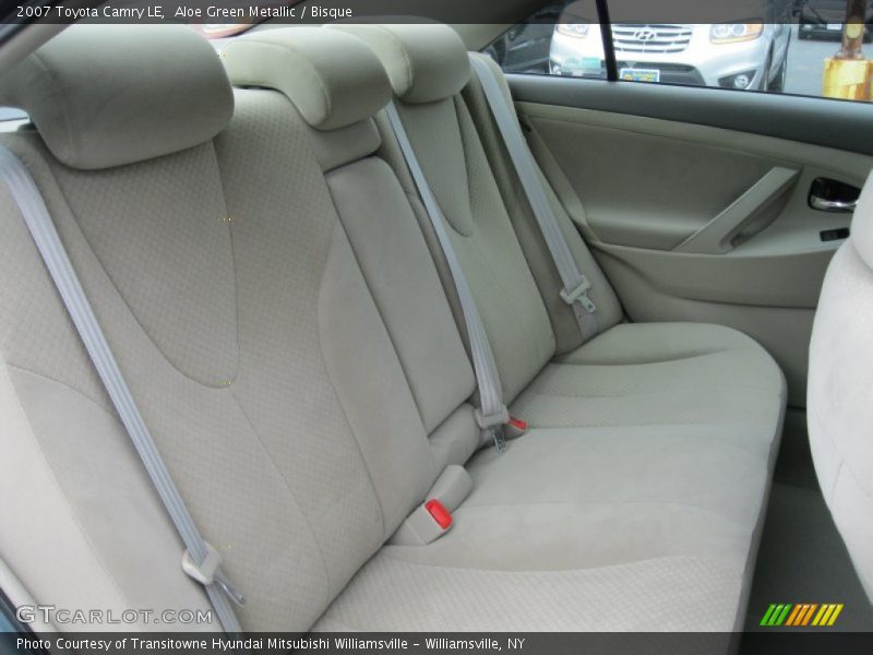 Aloe Green Metallic / Bisque 2007 Toyota Camry LE