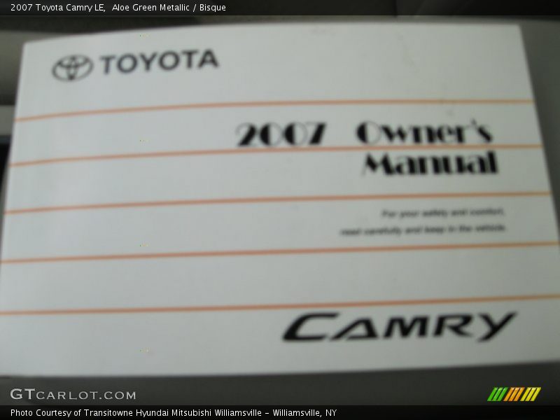 Aloe Green Metallic / Bisque 2007 Toyota Camry LE