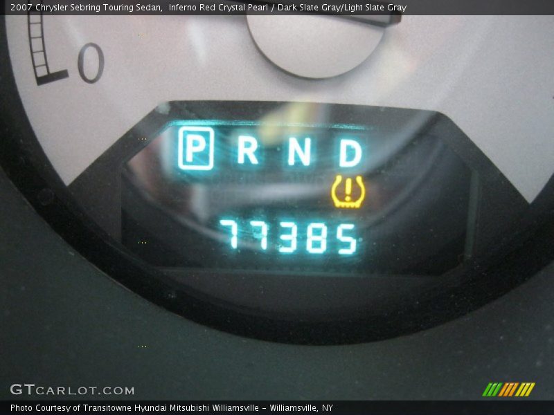 Inferno Red Crystal Pearl / Dark Slate Gray/Light Slate Gray 2007 Chrysler Sebring Touring Sedan
