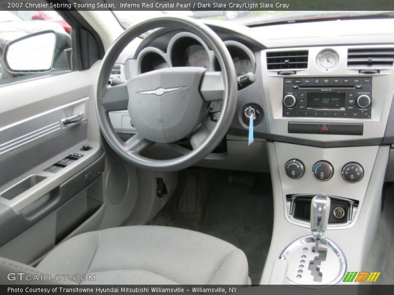 Inferno Red Crystal Pearl / Dark Slate Gray/Light Slate Gray 2007 Chrysler Sebring Touring Sedan