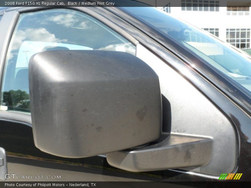Black / Medium Flint Grey 2008 Ford F150 XL Regular Cab