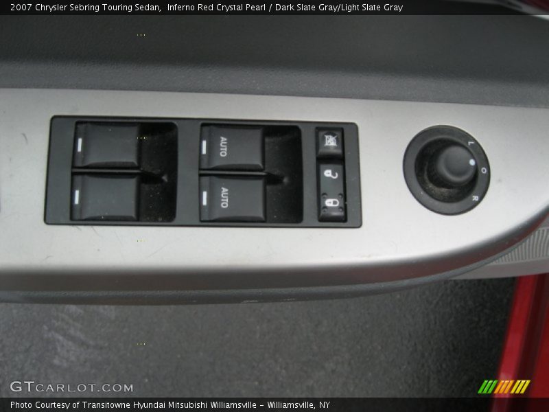 Inferno Red Crystal Pearl / Dark Slate Gray/Light Slate Gray 2007 Chrysler Sebring Touring Sedan