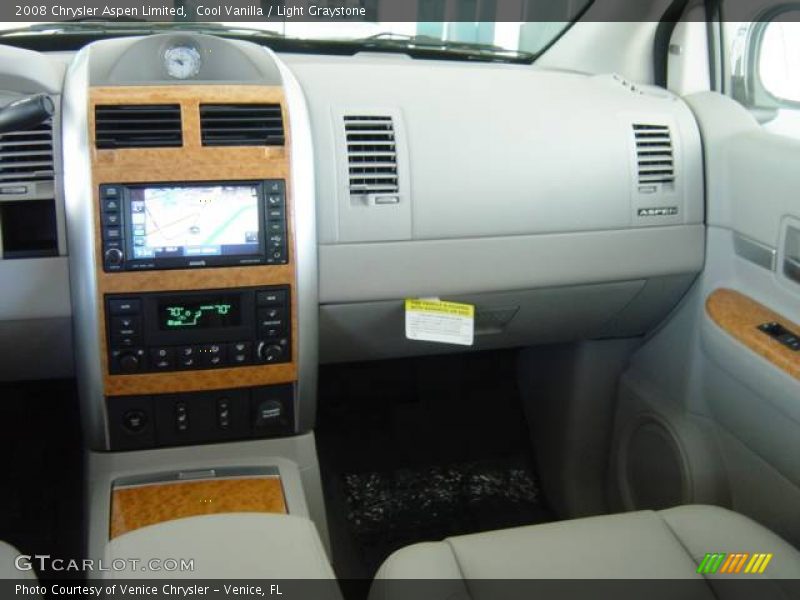 Cool Vanilla / Light Graystone 2008 Chrysler Aspen Limited