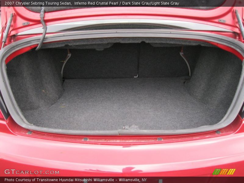 Inferno Red Crystal Pearl / Dark Slate Gray/Light Slate Gray 2007 Chrysler Sebring Touring Sedan