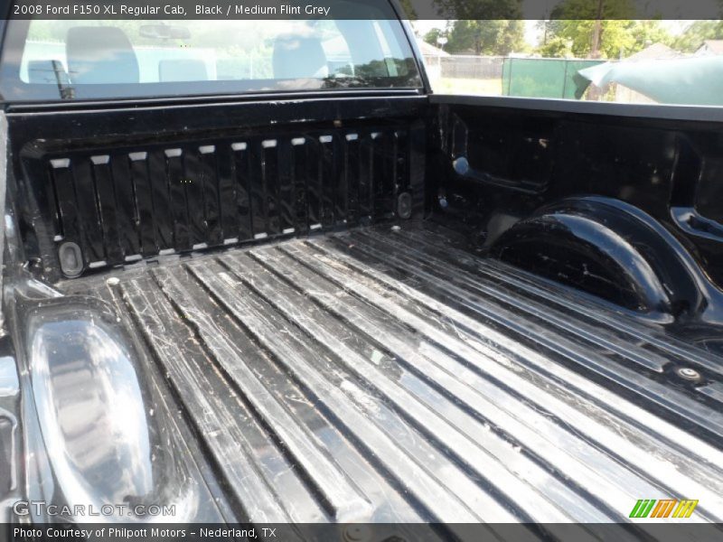 Black / Medium Flint Grey 2008 Ford F150 XL Regular Cab