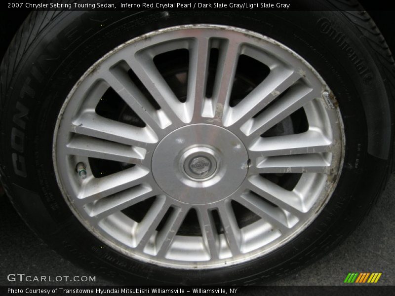 Inferno Red Crystal Pearl / Dark Slate Gray/Light Slate Gray 2007 Chrysler Sebring Touring Sedan