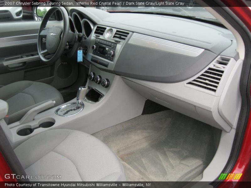 Inferno Red Crystal Pearl / Dark Slate Gray/Light Slate Gray 2007 Chrysler Sebring Touring Sedan