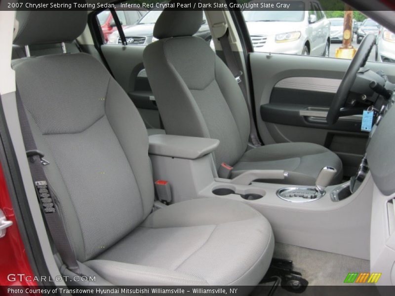 Inferno Red Crystal Pearl / Dark Slate Gray/Light Slate Gray 2007 Chrysler Sebring Touring Sedan