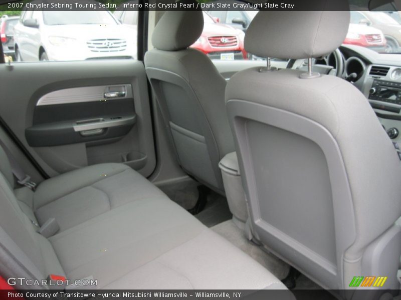 Inferno Red Crystal Pearl / Dark Slate Gray/Light Slate Gray 2007 Chrysler Sebring Touring Sedan