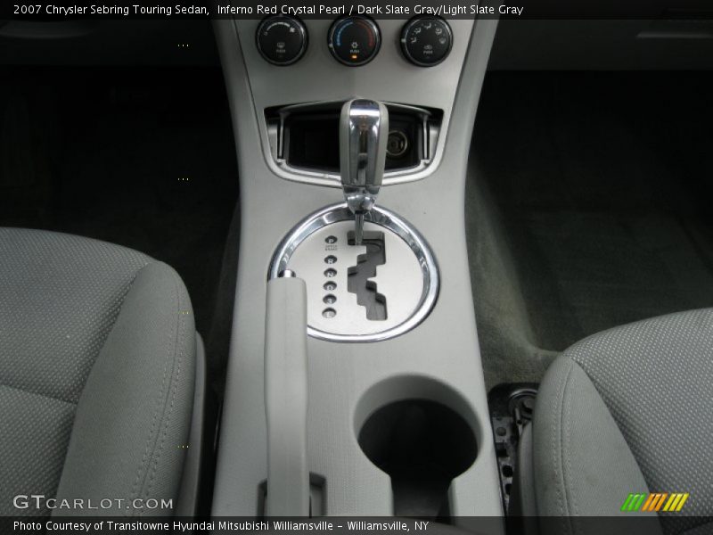 Inferno Red Crystal Pearl / Dark Slate Gray/Light Slate Gray 2007 Chrysler Sebring Touring Sedan