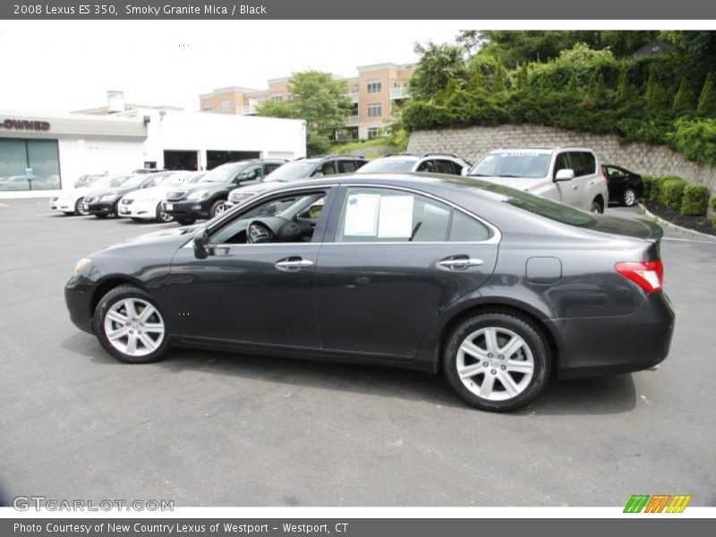 Smoky Granite Mica / Black 2008 Lexus ES 350