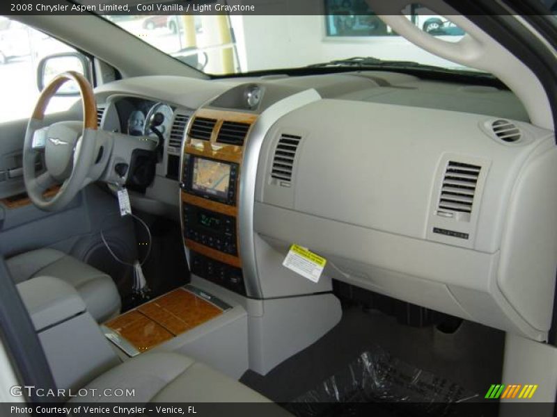 Cool Vanilla / Light Graystone 2008 Chrysler Aspen Limited